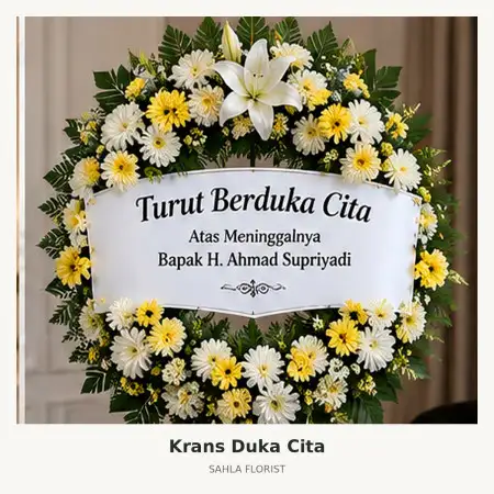 Krans Bunga Duka Ambon Kota